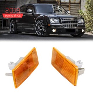 อะไหล่ไฟเลี้ยวติดกันชนหน้า ซ้าย ขวา แบบเปลี่ยน สําหรับ Chrysler 300 300C 1 ชิ้น 04805860Aa 04805861Aa