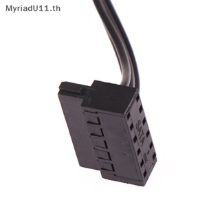 Myriadu ซ็อกเก็ตเชื่อมต่อสายเคเบิล 6Pin เป็น 2-Port HDD SATA สําหรับคอมพิวเตอร์ Acer Nitro N50-610 Disco Duro ATX PSU