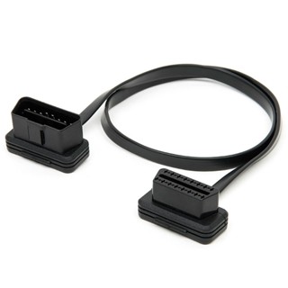 Edb* ซ็อกเก็ตเชื่อมต่อสายไฟ ตัวผู้ เป็นตัวเมีย 16Pin OBD OBDII 8Core 30 60 100 150 ซม.