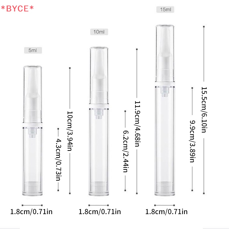 Byce> ขวดจ่ายรองพื้น แบบกด แบบพกพา สําหรับแต่งหน้า