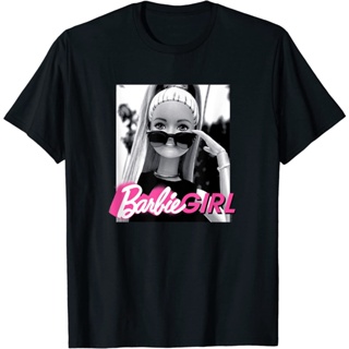 Barbie The Movie T-shirts Mens 100% Cotton Round Neck Short-Sleeved T-Shirt