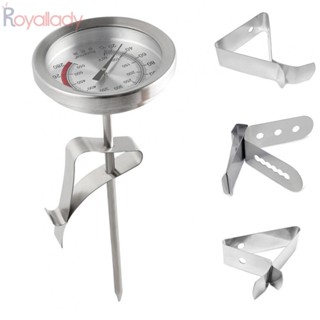 #ROYALLADY#Thermometer คลิปหนีบถ้วยกาแฟ ปลอดสารพิษ ทนความร้อน 2 ชิ้น