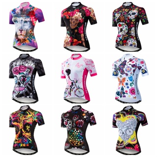 Weimostar เสื้อปั่นจักรยาน Maillot MTB แขนสั้น เสื้อจักรยานฤดูร้อน Bicicleta ผู้หญิง Cyclist