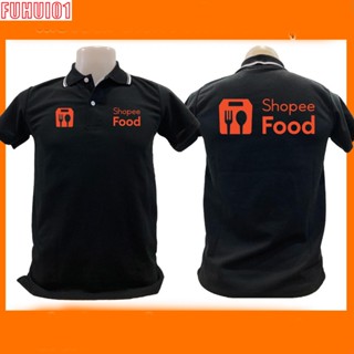 (Fuhui01)เสื้อโปโล Shopee Food ช้อปปี้ฟู้ด เสื้อคอปก ผ้าดี หนานุ่ม ใส่สบาย ใส่ได้ทั้ง ช/ญ พร้อมส่งทั่วไทย