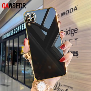 เคสโทรศัพท์ซิลิโคน TPU แบบนิ่ม ทรงสี่เหลี่ยม หรูหรา สําหรับ HUAWEI Nova 7i Nova 6se