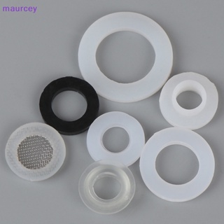 Maurcey แหวนยางซิลิโคน PTFE ปะเก็นแบน 1/2 นิ้ว 3/4 นิ้ว 1 นิ้ว สําหรับหัวฉีดฝักบัวอาบน้ํา TH