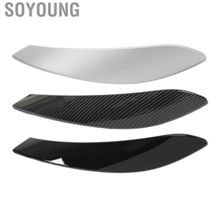 Soyoung Interior Door Handle Cover  Right Side Pull Covers High Hardness Durable  Scratch for Car