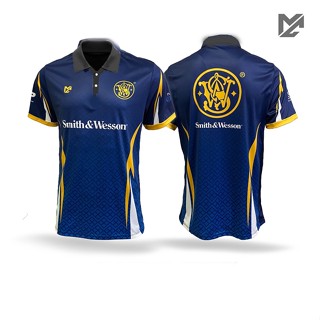 Max Custom Jersey เสื้อยิงปืนแบบใหม่ Smith&amp;Wesson