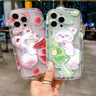 เคสโทรศัพท์มือถือ TPU แบบนิ่ม ลายการ์ตูนสุนัขจิ้งจอก สําหรับ Realme C1 C2 C3 C15 C11 C12 C15 C17 C25 C25S C20 C21 C21Y C25Y C30 C30S C31 C33 C35 C55 C53 C51