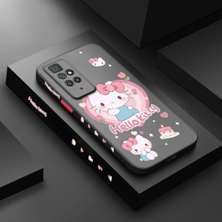 เคสซิลิโคนนิ่ม ลายการ์ตูนคิตตี้ กันกระแทก สําหรับ Xiaomi Redmi 10 5G Redmi 10 Prime Poco X4 NFC