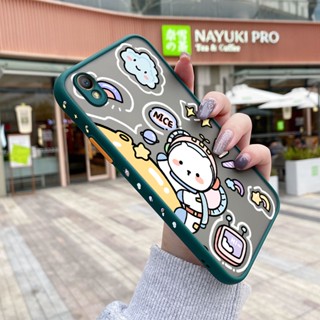 เคสโทรศัพท์มือถือแบบแข็ง ใส กันกระแทก ลายการ์ตูนอวกาศ มีลายด้านข้าง สําหรับ OPPO A37 A37F NEO 9