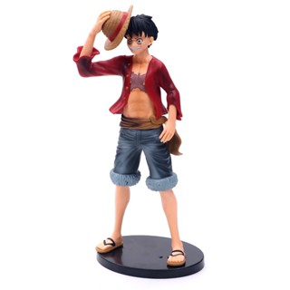 โมเดลการ์ตูนอนิเมะ One Piece Da Luffy PVC ของเล่นสําหรับเด็ก