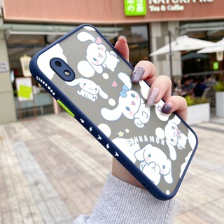 เคสโทรศัพท์มือถือแบบแข็ง ใส กันกระแทก ลายการ์ตูนสุนัข สําหรับ Samsung galaxy A01 Core M01 Core