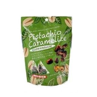 Takuma Foods Pistachio Caramelized 60g - ขนมถั่วพิสตาชิโอหวานกรุบกรอบ