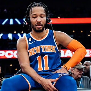 เลขที่ เสื้อกีฬาบาสเก็ตบอล แขนกุด ลายทีม New York Knicks 11 Jalen Brunson 22-23 สําหรับผู้ชาย