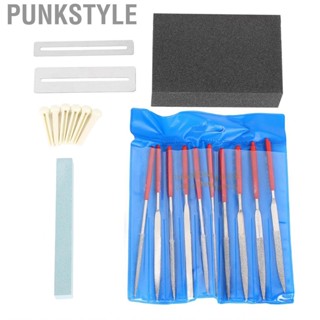 Punkstyle Musical Instrument DIY Polishing Tool Set with Sharpening File Sanding Stone Grinding Pad Block String Peg