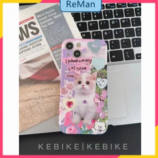 เคสโทรศัพท์มือถือนิ่ม ลายการ์ตูนแมวน่ารัก ประดับพลอยเทียม สําหรับ Iphone Apple 14Promax 13 11 12 14Promax 14plus 13 12pro 11 pro max Xr Xs max 7 8 Plus 13 pro max 13 12pro 11promax