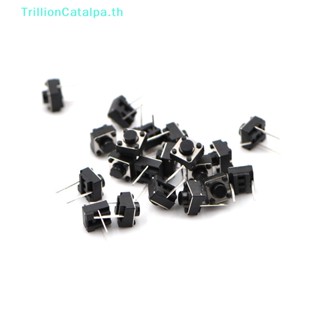 Trillioncatalpa สวิตช์ปุ่มกด 2 pins 6*6*5 มม. 20 ชิ้น