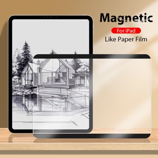 ฟิล์มกันรอยหน้าจอ แบบแม่เหล็ก สําหรับ Huawei Matepad Paper Matepad 10.8 10.4 11 Pro 10.8 12.6 นิ้ว M5 M6 C5 V6 V7 Pro