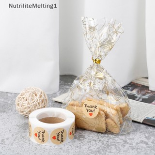 [NutriliteMelting1] สติกเกอร์ฉลาก Thank You ทรงกลม สําหรับตกแต่ง 500 ชิ้น [TH]