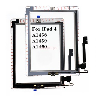 อะไหล่หน้าจอสัมผัสดิจิทัล แบบเปลี่ยน สําหรับ IPad 4 Ipad4 A1458 A1459 A1460