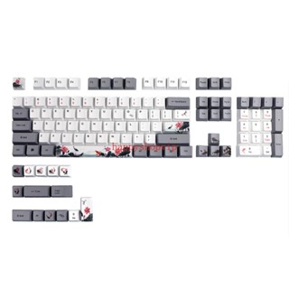 Hsv Koi Nobori OEM Profile Keycaps PBT ชุดสีย้อม สําหรับแป้นพิมพ์เชิงกล