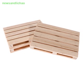 Newsandlichao จานไม้รองเครื่องดื่มร้อนและเย็น ขนาดเล็ก