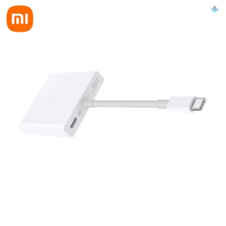 Xiaomi อะแดปเตอร์ฮับ USB-C เป็น USB 3.0 HDMI 4K 1080P 5Gbps ความเร็วสูง XMZJQCH2TM สําหรับคอมพิวเตอร์