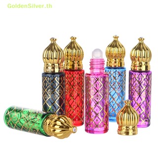 Goldensilver ขวดเปล่า แบบพกพา 8 มล. หลากสี TH