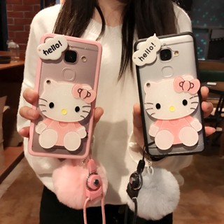 เคสโทรศัพท์มือถือ แบบใส พร้อมกระจก KT สําหรับ Iphone 14 Pro Max 11 12 13pro 7 8 Plus 5 5s Se 6 6S Se