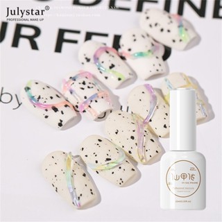 JULYSTAR Xeijayi 15ml เจลทาเล็บเปลือกไข่เจลทาเล็บติดทนนานไม่เป็นอันตราย Uv เจล Matt Top Base Coat สำหรับตกแต่งเล็บ