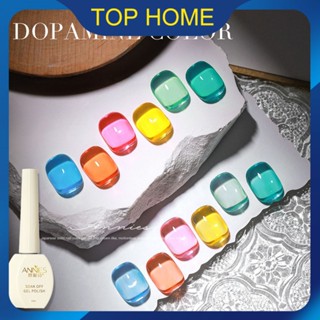 ANNIES Summer Must-haves: Icy Dopamine 9-color Nail Polish Gel 2023 New Hot Blue Glass Set Top1Store