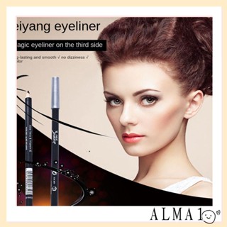 Alma ปากกาสักคิ้ว พร้อมฝาปิด ติดทนนาน สีดํา และสีกาแฟ สําหรับผู้เริ่มต้น