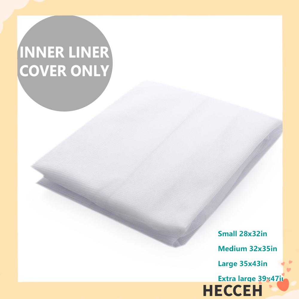 HECCEH Washable Inner Liner for Lazy Sofa Zipper Opening Easy Cleaning Premium No Filler Bean Bag Insert Replacement Cover