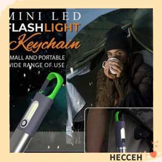 Hecceh ไฟฉาย LED แบบพกพา กลางแจ้ง ครัวเรือน ไฟแข็งแรง ชาร์จ USB ไฟ