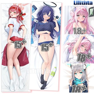 ปลอกหมอน ลายการ์ตูนอนิเมะ Dakimakura Hayase Yuuka and Misono Mika สีฟ้า