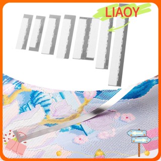 Liaoy ชุดงานปักครอสสติตช์คริสตัล 50 ช่อง 141 มม. 140 มม. DIY