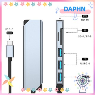 DAPHS อะแดปเตอร์ฮับ USB C PD USB 3.0 สําหรับแล็ปท็อป พีซี