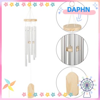 Daphs กระดิ่งลม แฮนด์เมด จี้โลหะ อลูมิเนียม สไตล์เรโทร สําหรับตกแต่งสวน