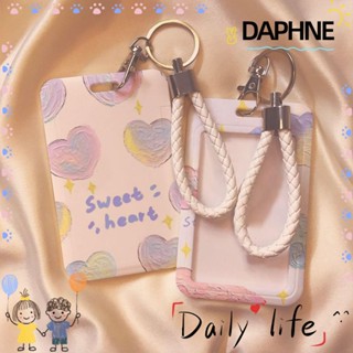 Daphne กระเป๋าใส่บัตรเครดิต บัตรประชาชน พลาสติก น่ารัก สําหรับผู้ชาย ผู้หญิง