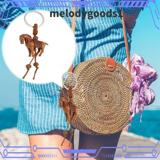 MELODYGOODS1 พวงกุญแจ จี้รูปสัตว์ ม้านําโชค เครื่องประดับ ของขวัญ