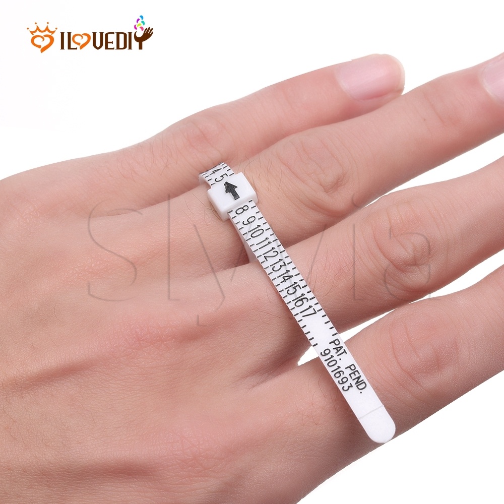 Professional เครื่องมือวัดนิ้ว/Ring Sizer Gauge/วัดขนาดแหวนของคุณ/สำหรับ USA (1-17) & UK (A-Z) /สำหรับผู้หญิง,ผู้ชาย