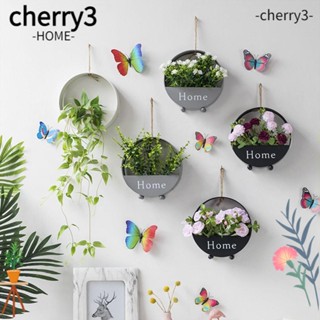 Cherry3 กระถางต้นไม้ แบบแขวนผนัง สําหรับตกแต่งบ้าน ออฟฟิศ