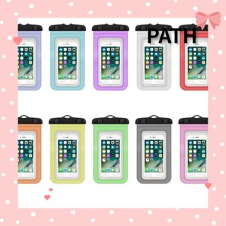 PATH กระเป๋าใส่โทรศัพท์มือถือ PVC ทรงสี่เหลี่ยม คุณภาพสูง 10 สี สําหรับเล่นกีฬาทางน้ํา 2 ชิ้น
