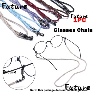 FUTURE 6 Colors Adjustable Colorful Leather   Sport Eyeglass Chain