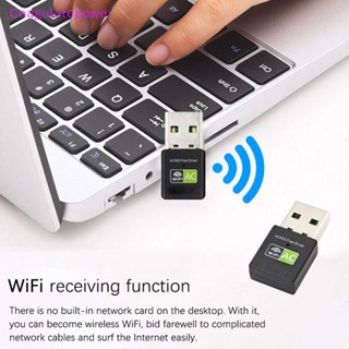 Coa อะแดปเตอร์รับสัญญาณภายนอกไร้สาย 600Mbps USB WiFi 2.4Ghz 5.8Ghz Dual Band สําหรับ PC แล็ปท็อป เดสก์ท็อป Wer