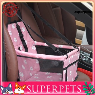 Superpets ตะกร้าใส่สัตว์เลี้ยง กันน้ํา ระบายอากาศ สําหรับสุนัข