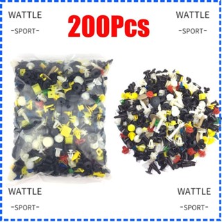 Wattle หมุดพลาสติก 200 ชิ้น สําหรับแผงโคลน