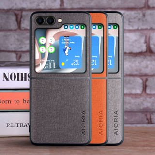 เคสมือถือ แบบหนัง หรูหรา สําหรับ samsung galaxy z flip 5 4 3 z Flip5 5G samsung galaxy z flip 5