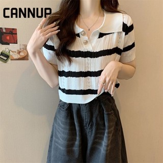 CANNUP เสื้อยืดผู้หญิง สะดวกสบาย และทันสมัย A99J2XJ